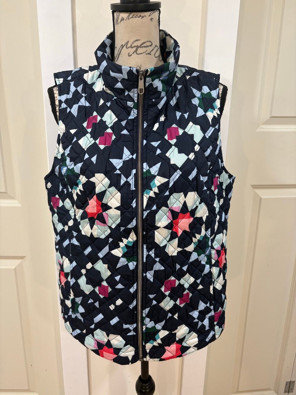 Christopher & Banks Quilted Vest Size Large